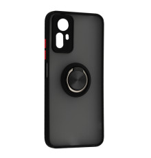 Чохол Gingle Ring Case for Xiaomi Redmi Note 12S Black mag-200000156114055821