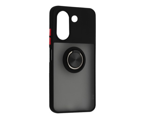 Чохол Gingle Ring Case for ZTE A54 Black mag-200000156154655845