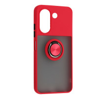 Чохол Gingle Ring Case for ZTE A54 Red mag-200000156157755875