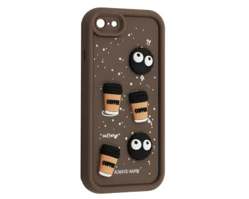 Чохол HAPPY Cookie Case for iPhone 7/8 Brown mag-2000001561843143765