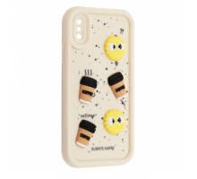 Чохол HAPPY Cookie Case for iPhone X/XS White mag-2000001561959135212