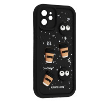 Чохол HAPPY Cookie Case for iPhone 12 Black mag-2000001562178135232