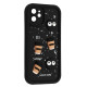 Чохол HAPPY Cookie Case for iPhone 12 Black mag-2000001562178135232