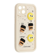 Чохол HAPPY Cookie Case for iPhone 13 White mag-2000001562376135243