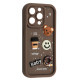 Чохол HAPPY Donut Case for iPhone 14 Pro Brown mag-2000001562635106630