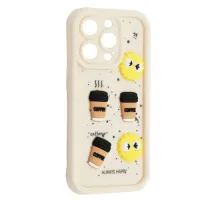 Чохол HAPPY Cookie Case for iPhone 16 Pro White mag-2000001562970143775