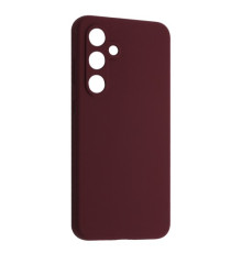 Чохол Silicone Case luxury для Samsung S24 FE Marsala mag-2000001577271142834