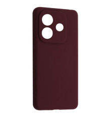 Чохол Silicone Case luxury для Xiaomi Redmi Note 14 5G Marsala mag-2000001577639142845