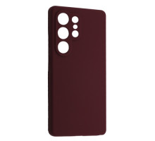 Чохол Silicone Case luxury для Samsung S25 Ultra Marsala mag-2000001577837137800