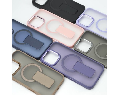 Чохол STAND MATTE MAGSAFE for iPhone 16 Pro Max Purple mag-2000001579428143138