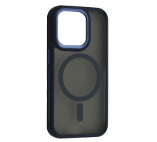 Чохол NEW MATTE MAGSAFE for iPhone 14 Pro Dark blue mag-200000158039458773