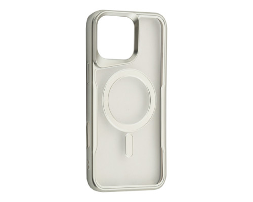 Чохол ESTHETIC MagSafe Case for iPhone 16 Pro Silver mag-200000158483561607