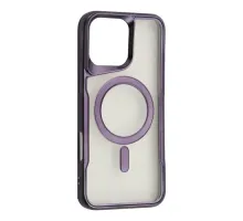 Чохол ESTHETIC MagSafe Case for iPhone 16 Pro Max Deep purple mag-2000001584903144784