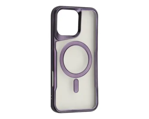 Чохол ESTHETIC MagSafe Case for iPhone 16 Pro Max Deep purple mag-2000001584903144784