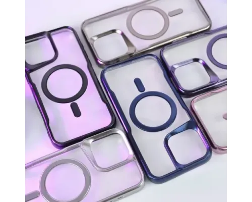 Чохол ESTHETIC MagSafe Case for iPhone 16 Pro Max Deep purple mag-2000001584903144784