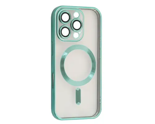 Чохол SHINING Camera MagSafe for iPhone 16 Pro Max Green mag-2000001587096147002