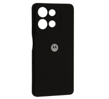 Чохол Silicone Case Full for Motorola G75 Black mag-2000001591437134650