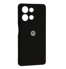 Чохол Silicone Case Full for Motorola G75 Black mag-2000001591437134650
