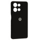 Чохол Silicone Case Full for Motorola G75 Black mag-2000001591437134650