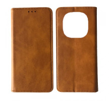 Чохол-книжка Black TPU Magnet for Xiaomi Redmi Note 14 Pro 4G Brown mag-2000001593288137927