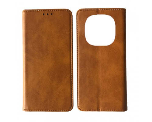 Чохол-книжка Black TPU Magnet for Xiaomi Redmi Note 14 Pro 4G Brown mag-2000001593288137927