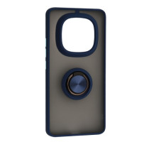Чохол Gingle Ring Case for Xiaomi Redmi Note 14 Pro+ 5G Blue mag-2000001598924136145