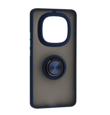 Чохол Gingle Ring Case for Xiaomi Redmi Note 14 Pro+ 5G Blue mag-2000001598924136145