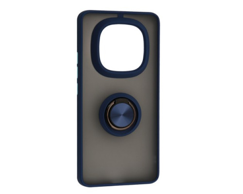 Чохол Gingle Ring Case for Xiaomi Redmi Note 14 Pro+ 5G Blue mag-2000001598924136145