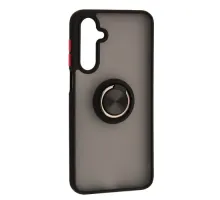 Чохол Gingle Ring Case for Samsung A16 4G/5G (A165) Black mag-2000001599112145337