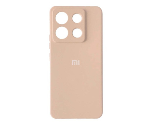 Чохол Silicone Case Full for Xiaomi Redmi Note 13 Pro 5G/Poco X6 5G Pink Sand mag-200000150636319528