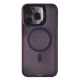 Чохол CASE PRO MATTE FORTABLE CAMERA LENS MAGSAFE for iPhone 14 Pro Max Deep purple mag-200000151165758302