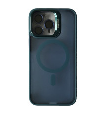 Чохол CASE PRO MATTE FORTABLE CAMERA LENS MAGSAFE for iPhone 15 Pro Max Dark blue mag-200000151180058313