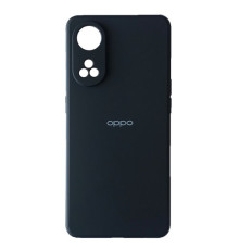 Чохол Silicone Case Full for Oppo Reno 8T Black mag-2000001513187105509