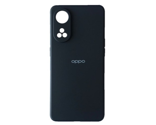 Чохол Silicone Case Full for Oppo Reno 8T Black mag-2000001513187105509