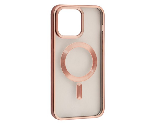 Чохол PRO SHINING (+ LENSES) MagSafe for iPhone 15 Plus Rose gold mag-2000001513859141761