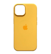 Чохол 1:1 Original Silicone Case with MagSafe for iPhone 15 Pro Max Sunshine mag-2000001527986105711