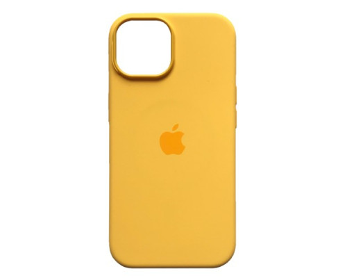 Чохол 1:1 Original Silicone Case with MagSafe for iPhone 15 Pro Max Sunshine mag-2000001527986105711