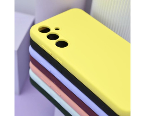 Чохол Silicone Case luxury для Samsung A05S (A057) Black mag-2000001529089137711