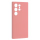 Чохол Silicone Case luxury для Samsung S24 Ultra Light pink mag-2000001529850100253