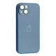 Чохол NEW GLASS MAGSAFE Case for iPhone 14 Dark blue mag-2000001539620133223
