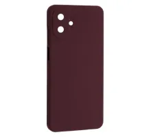 Чохол Silicone Case luxury для Samsung A07 4G Marsala mag-2000001651223146082