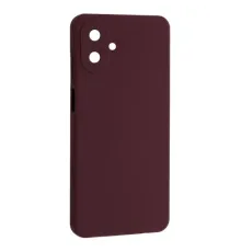 Чохол Silicone Case luxury для Samsung A07 4G Marsala mag-2000001651223146082