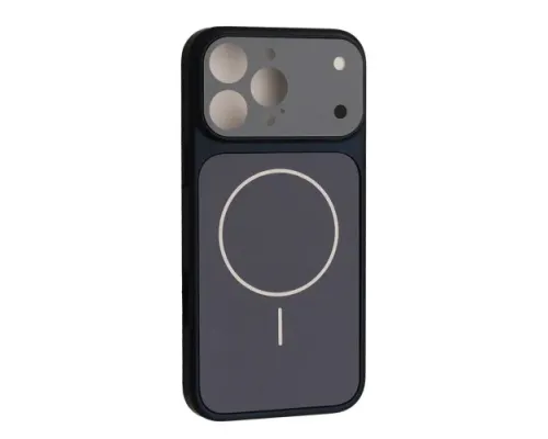 Чохол NEW AG GLASS MagSafe Case for iPhone 16 Pro Blue mag-2000001660362146809