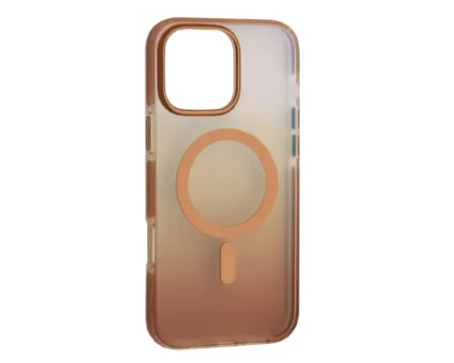 Чохол MYSTIK MagSafe CASE for iPhone 16 Pro Brown mag-2000001660652152430