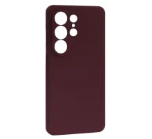 Чохол Silicone Case luxury для Samsung S26 Ultra Marsala mag-2000001663196153473