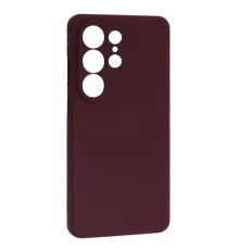 Чохол Silicone Case luxury для Samsung S26 Ultra Marsala mag-2000001663196153473