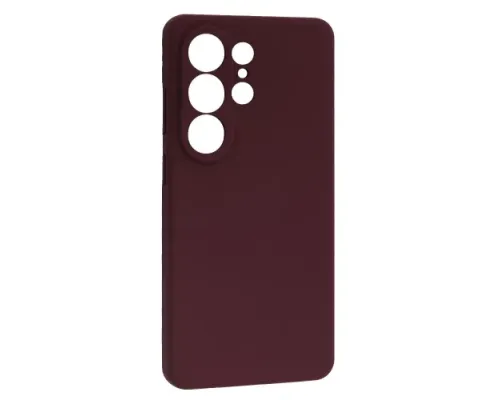 Чохол Silicone Case luxury для Samsung S26 Ultra Marsala mag-2000001663196153473