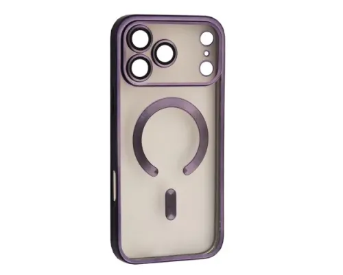 Чохол SHINING Camera MagSafe for iPhone 17 Pro Max Deep purple mag-2000001664735151765