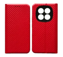Чохол-книжка Carbon for Xiaomi Redmi Note 15 4G Red mag-2000001665237151812