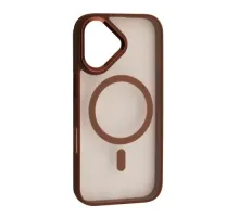 Чохол CRISTAL GUARD MagSafe for iPhone 17 Brown mag-2000001670705152732